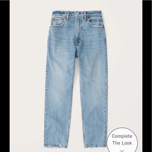 Abercrombie Curve Love “The Mom” High Rise Jeans